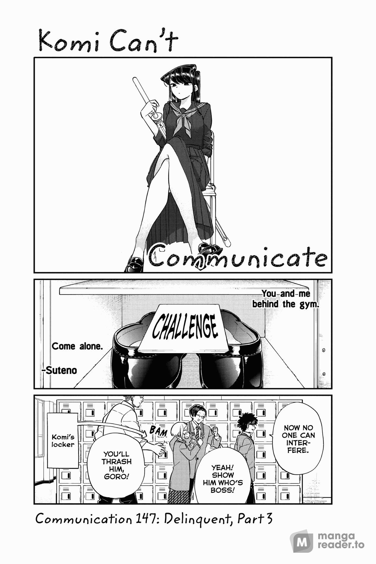 Komi Can’t Communicate, Chapter 147 image 1